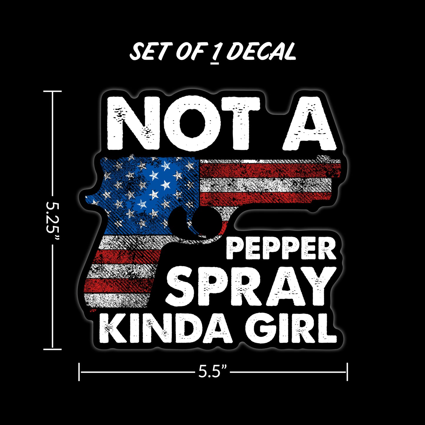 Not A Pepper Spray Kinda Girl