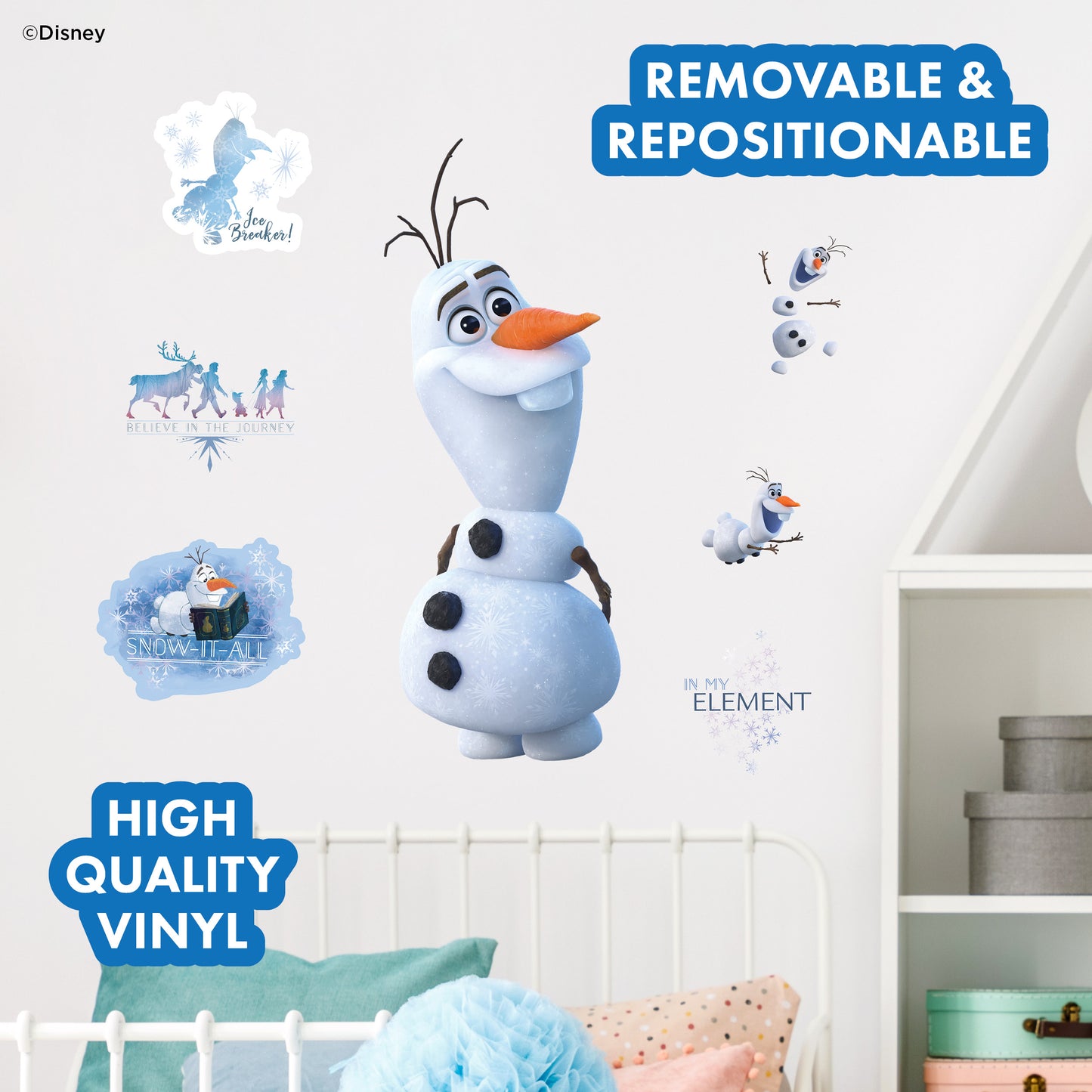 Olaf Wall Decal