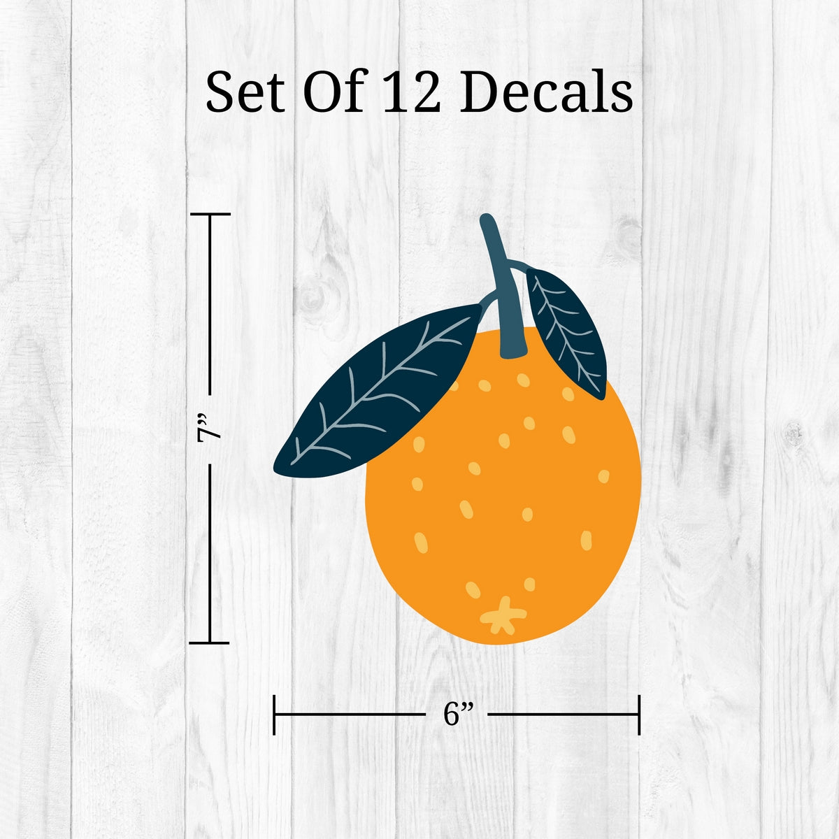 Oranges Wall Decals