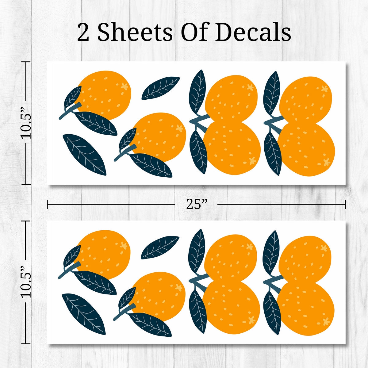 Oranges Wall Decals