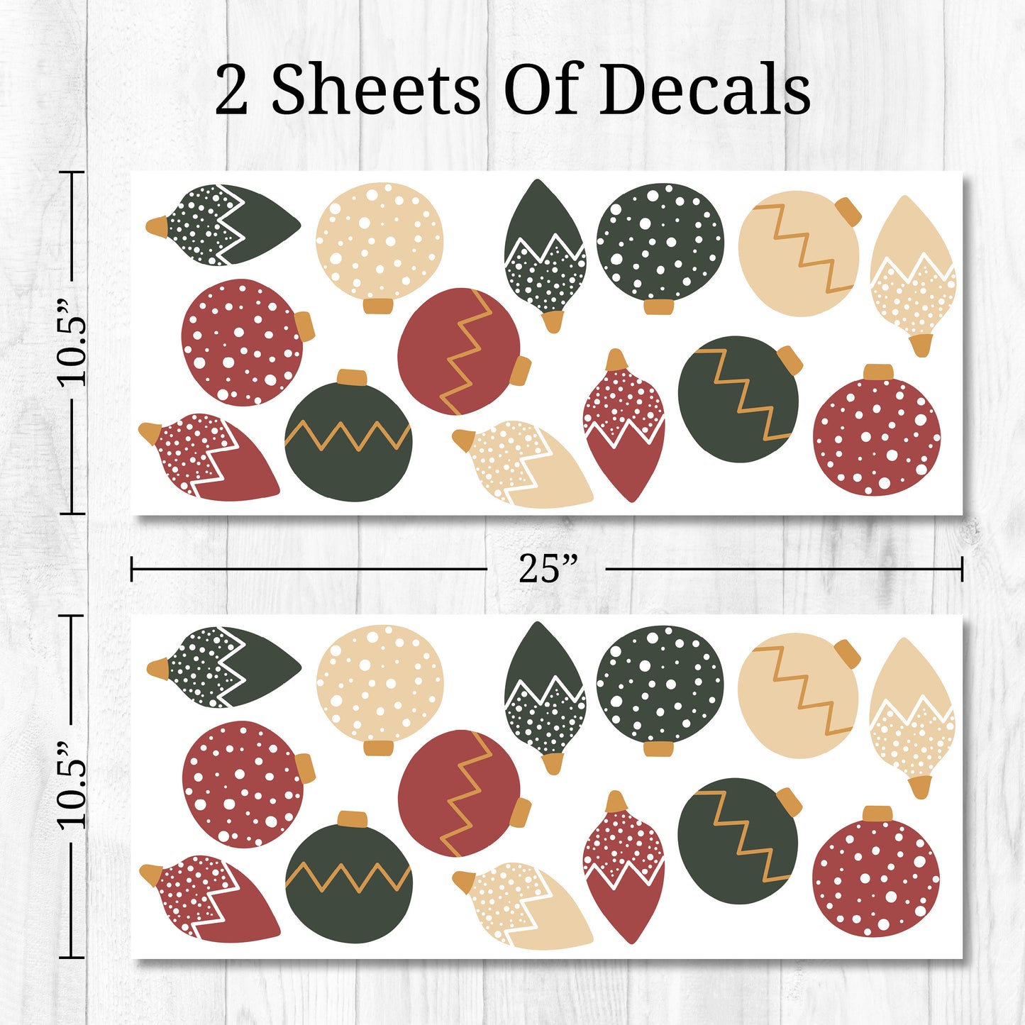 Ornaments Wall Decals