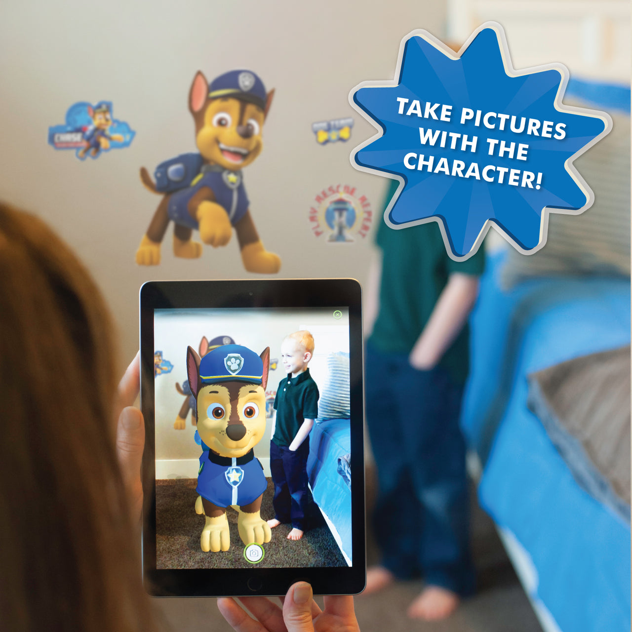 Paw Patrol Chase Interactive Wall Decal