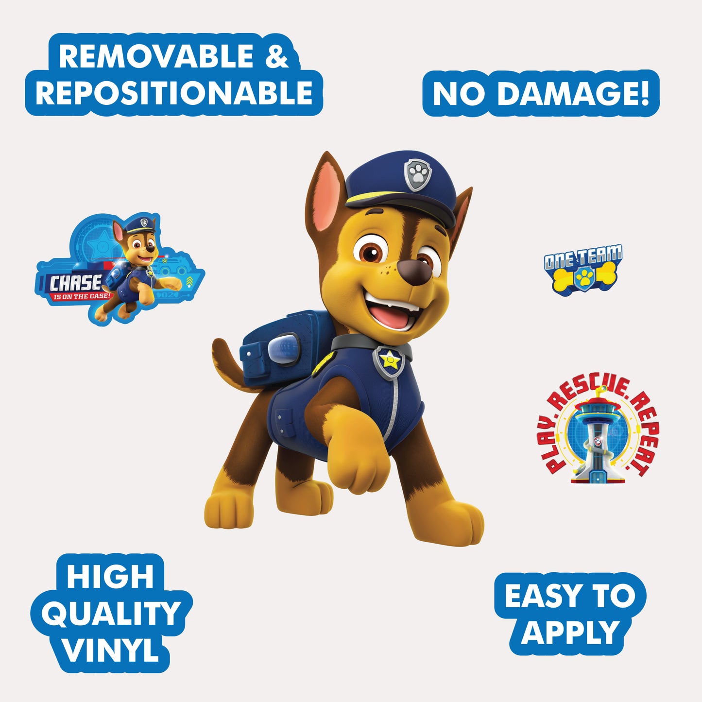 Paw Patrol Chase Interactive Wall Decal