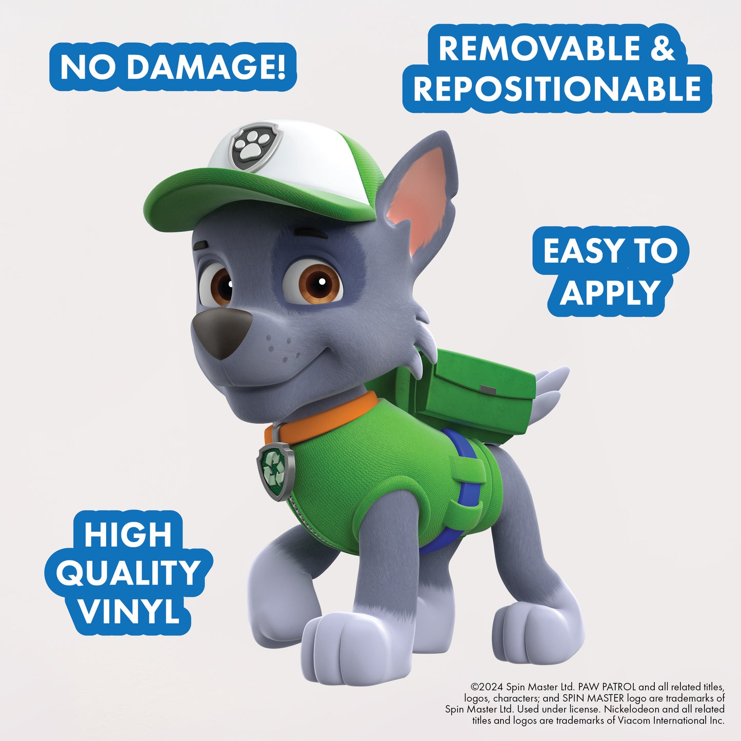 Paw Patrol Rocky Interactive Wall Decal