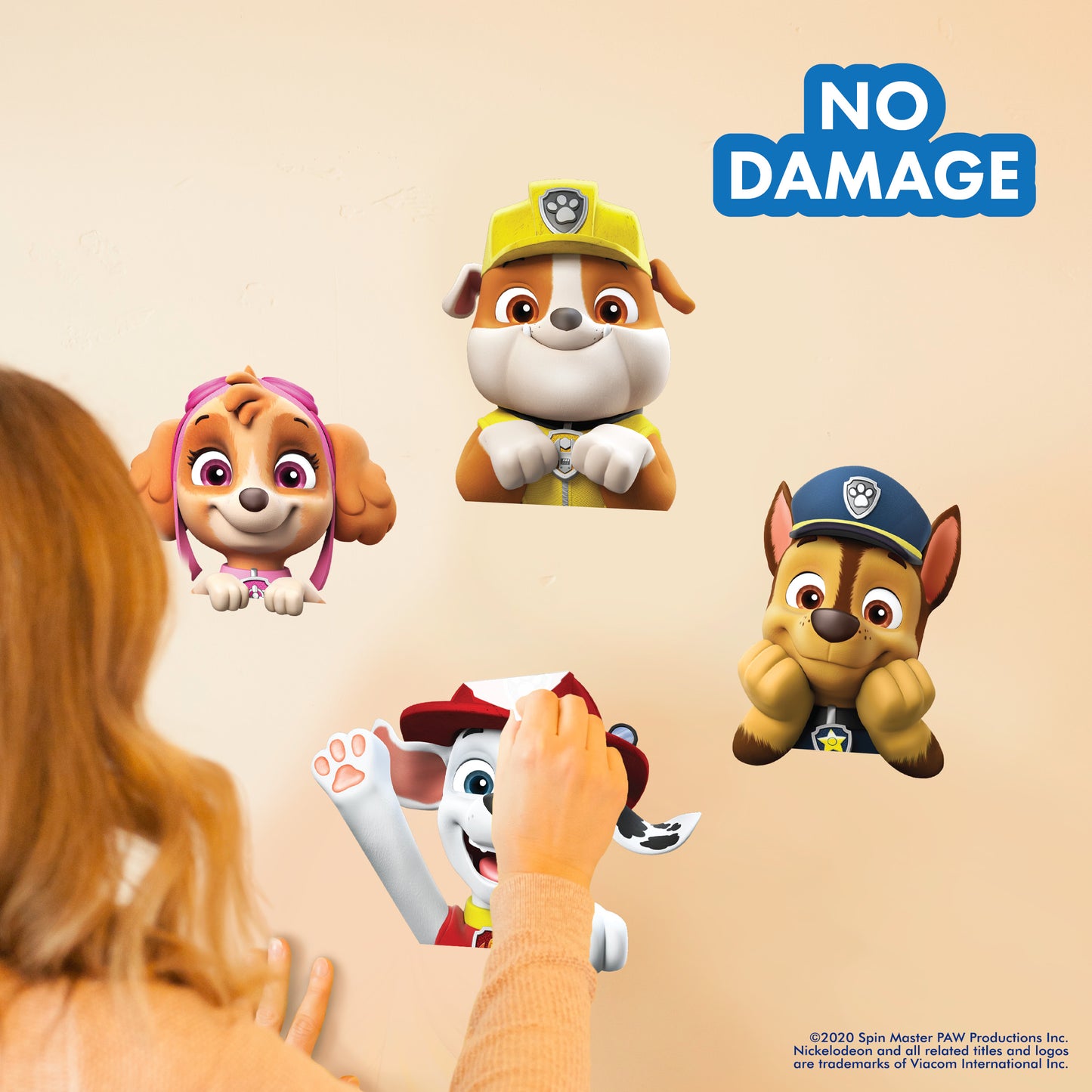 Paw Patrol Peeking Wall Decals