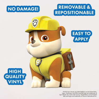 Paw Patrol Rubble Interactive Wall Decal