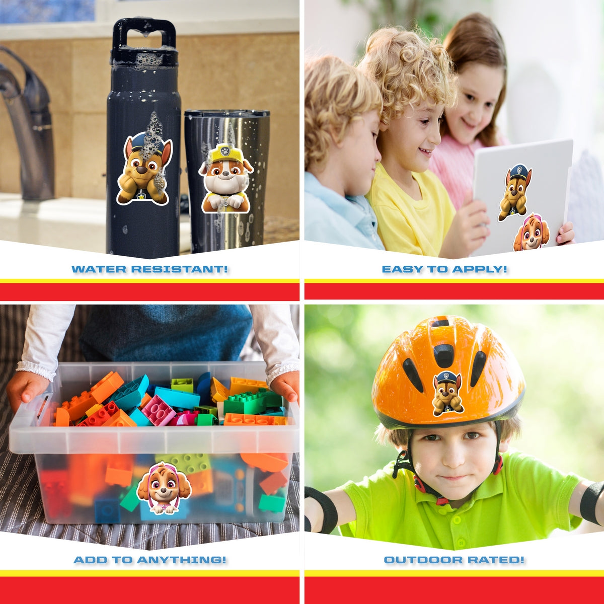 Paw Patrol Peeking Heads Decals