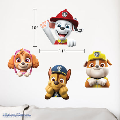Paw Patrol Peeking Wall Decals