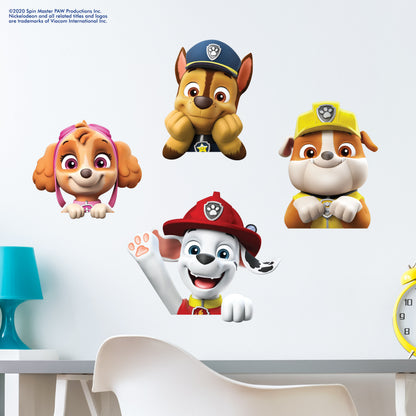 Paw Patrol Peeking Wall Decals