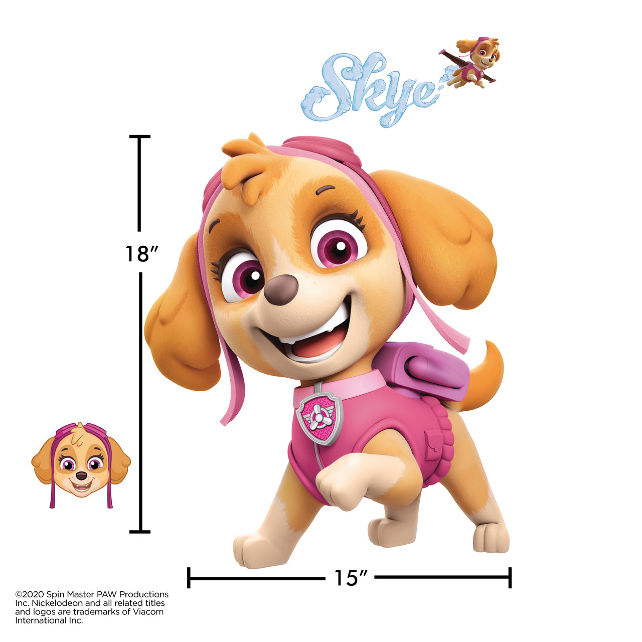 Paw Patrol Skye Wall Decal