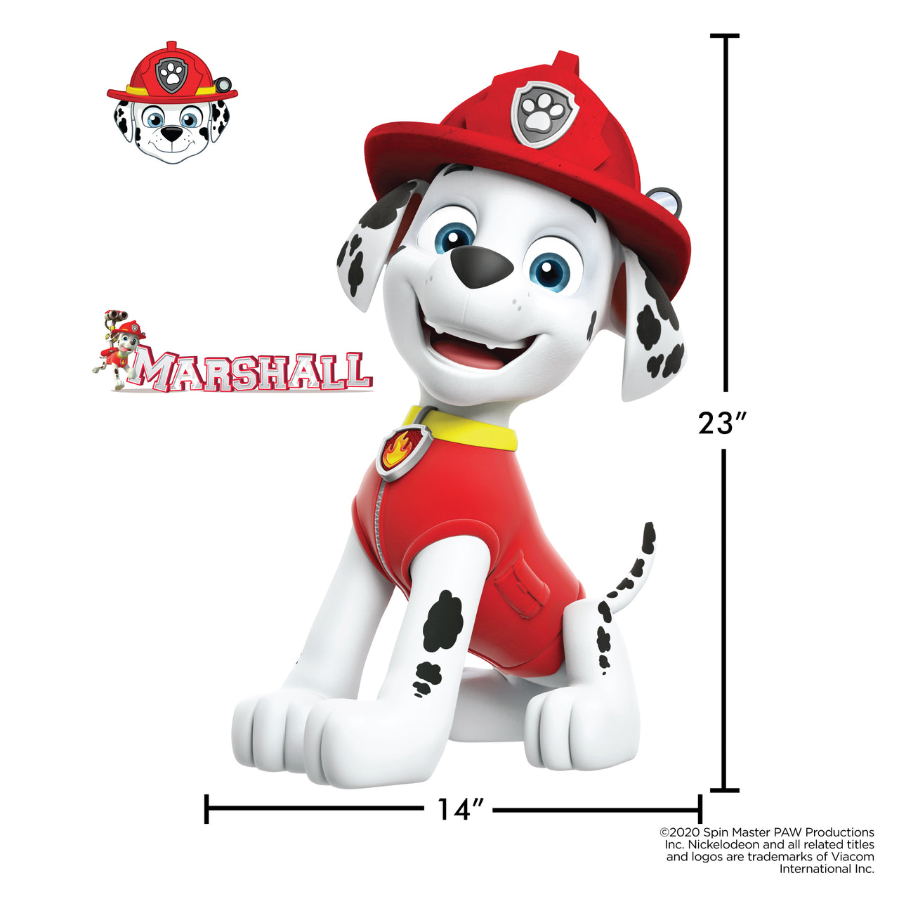 Paw Patrol Marshall Wall Decal