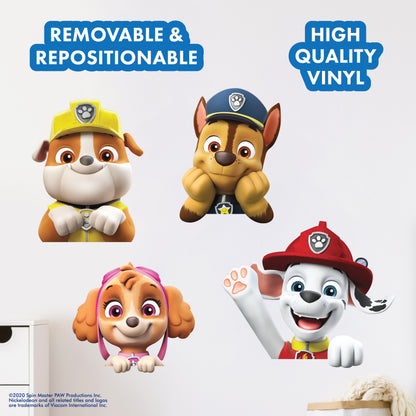 Paw Patrol Peeking Wall Decals