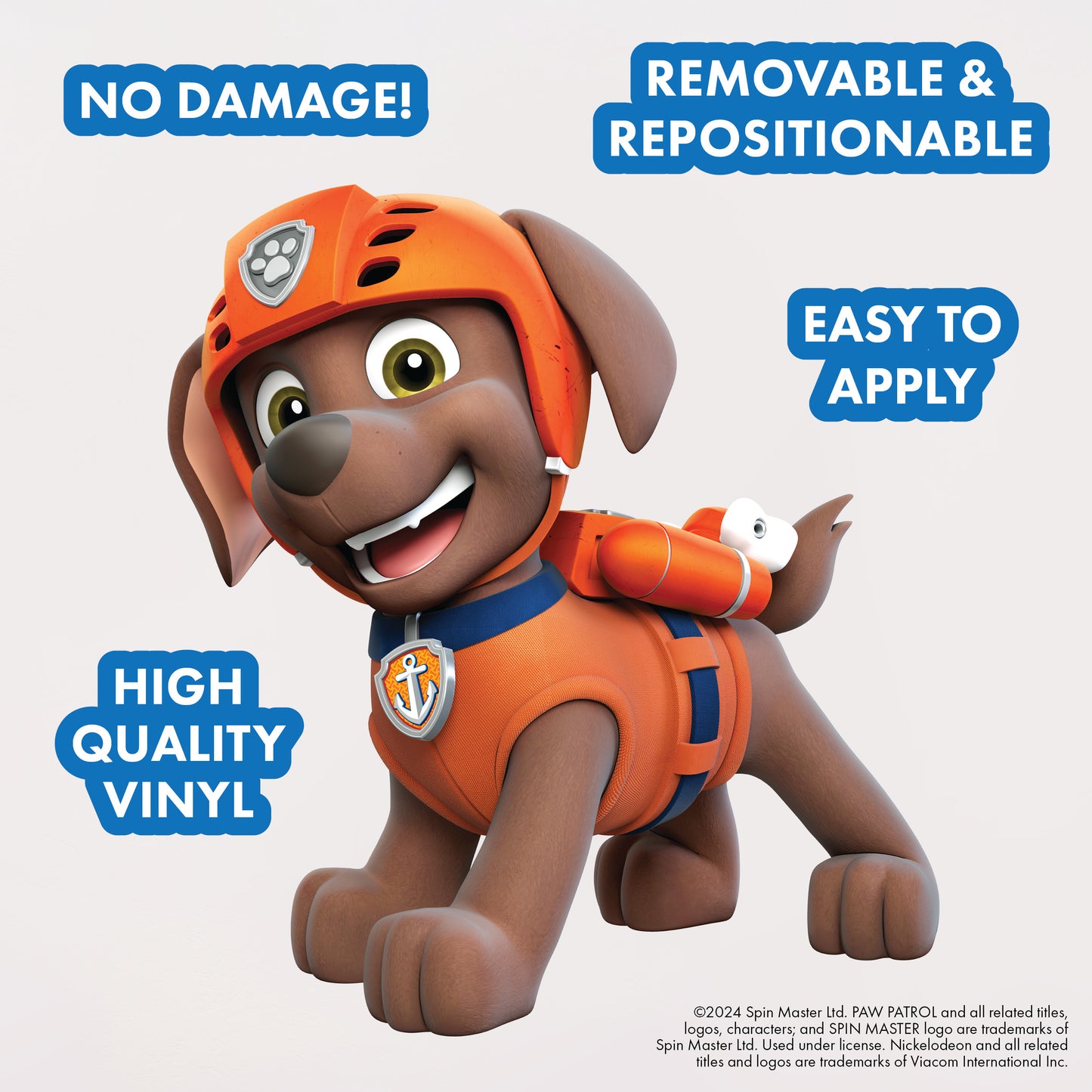 Paw Patrol Zuma Interactive Wall Decal