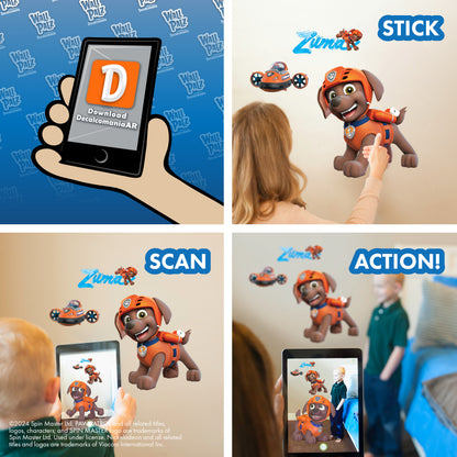 Paw Patrol Zuma Interactive Wall Decal