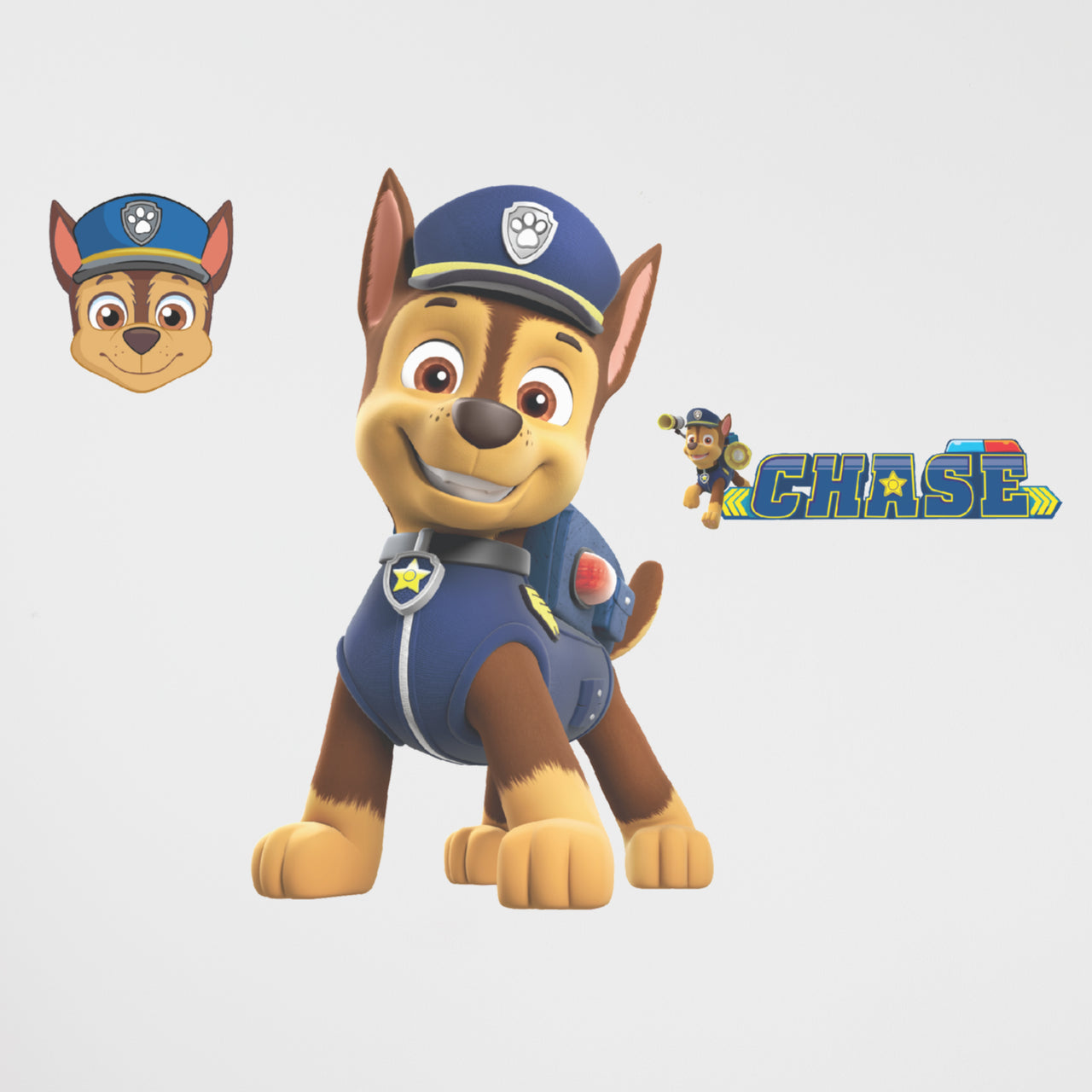 Paw Patrol Chase Wall Decal