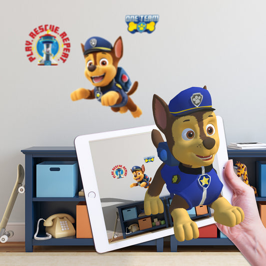 Paw Patrol 14" Chase Interactive Wall Decal