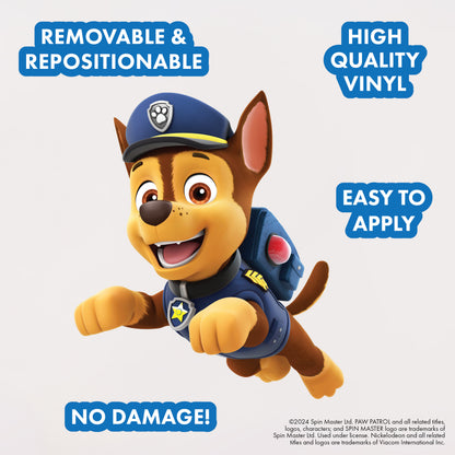 Paw Patrol 14" Chase Interactive Wall Decal