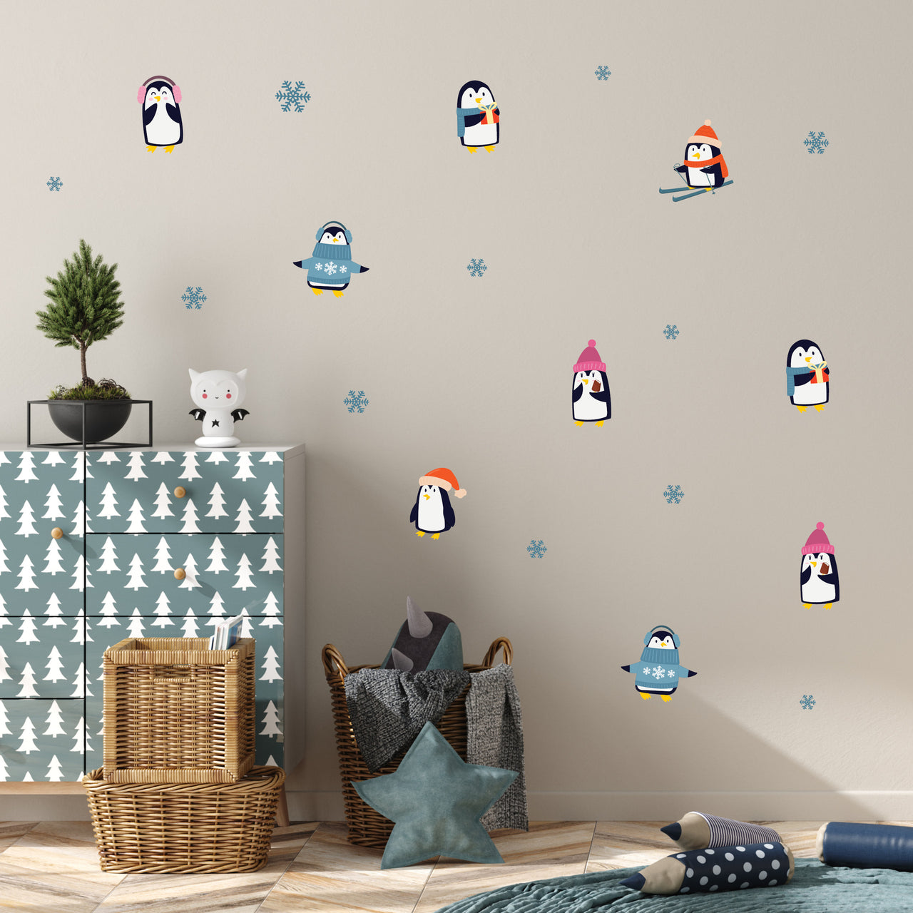 Penguins Wall Decals