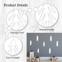 Thumbnail for White Pine Trees Wall Decals
