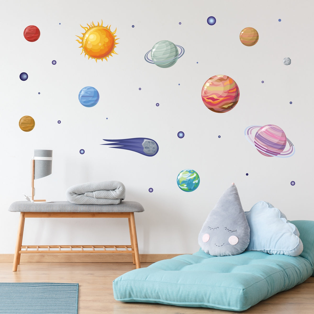 Solar System Planets Wall Decals
