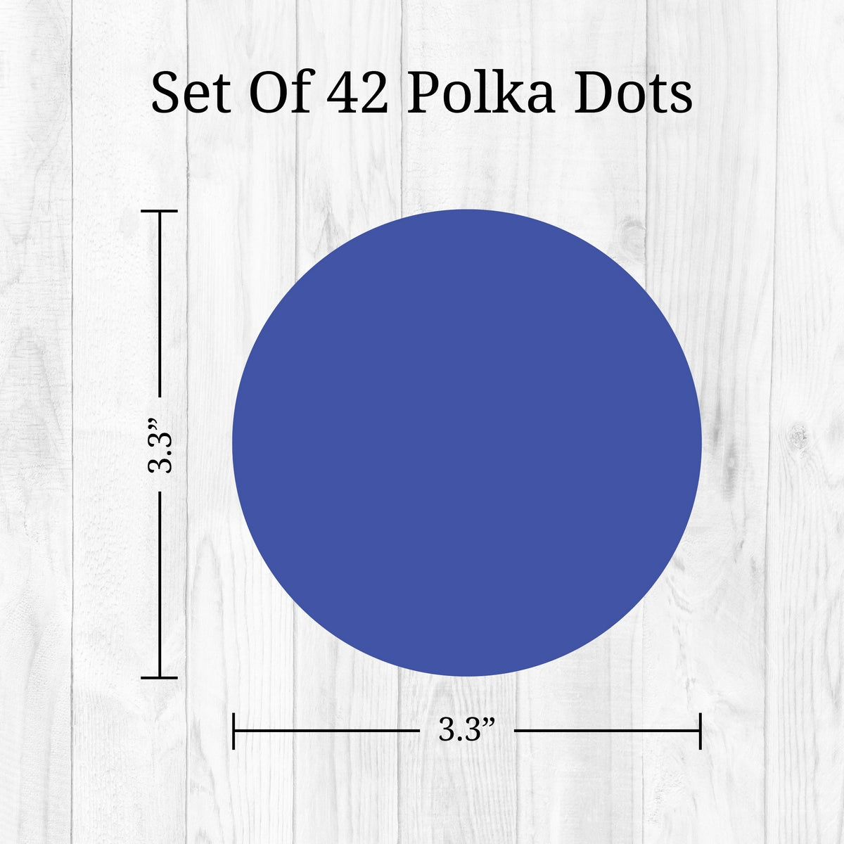 Primary Polka Dots Wall Decals
