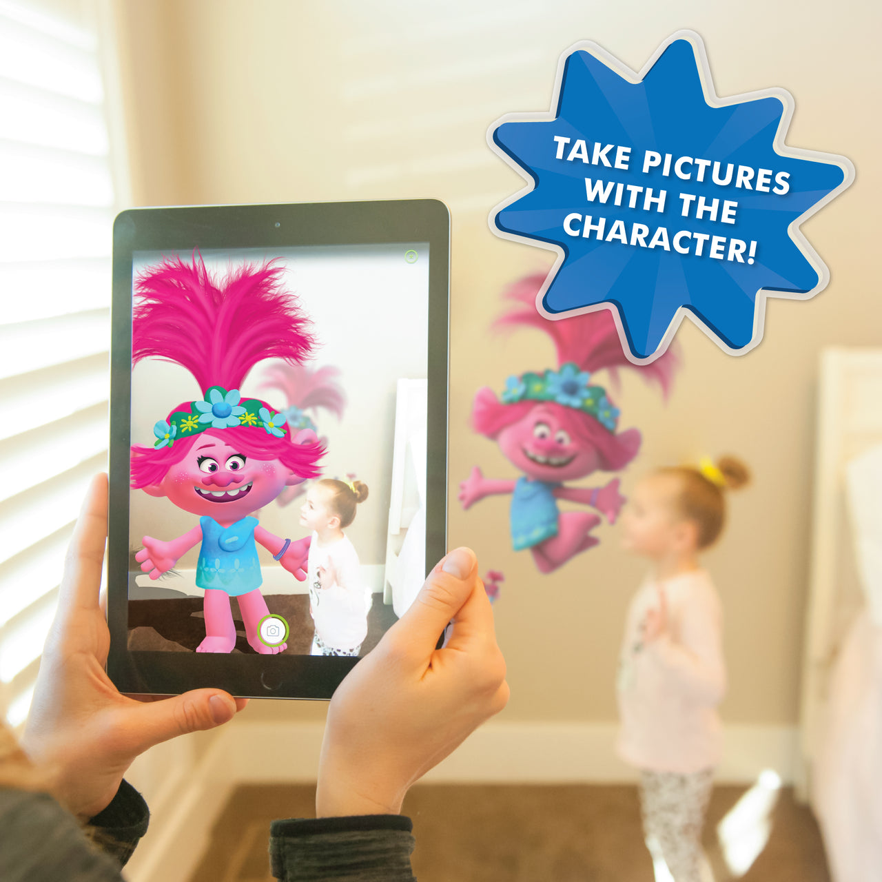 Trolls Poppy Interactive Wall Decal