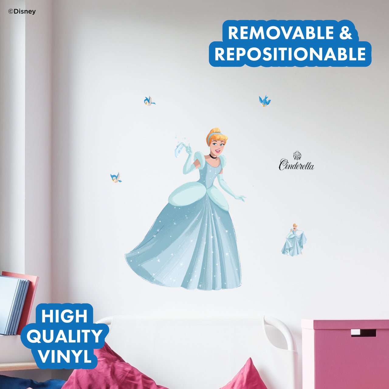Princess Cinderella Wall Decal
