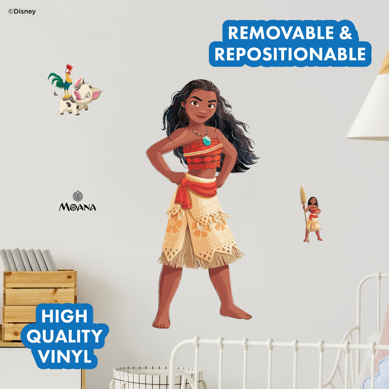 Princess Moana Wall Decal