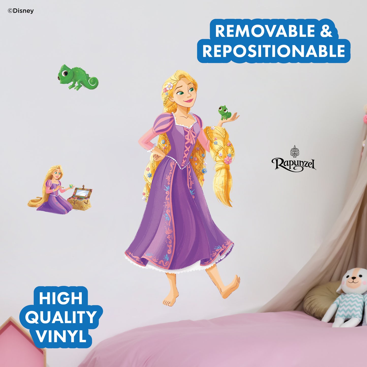 Tangled Princess Rapunzel Wall Decal