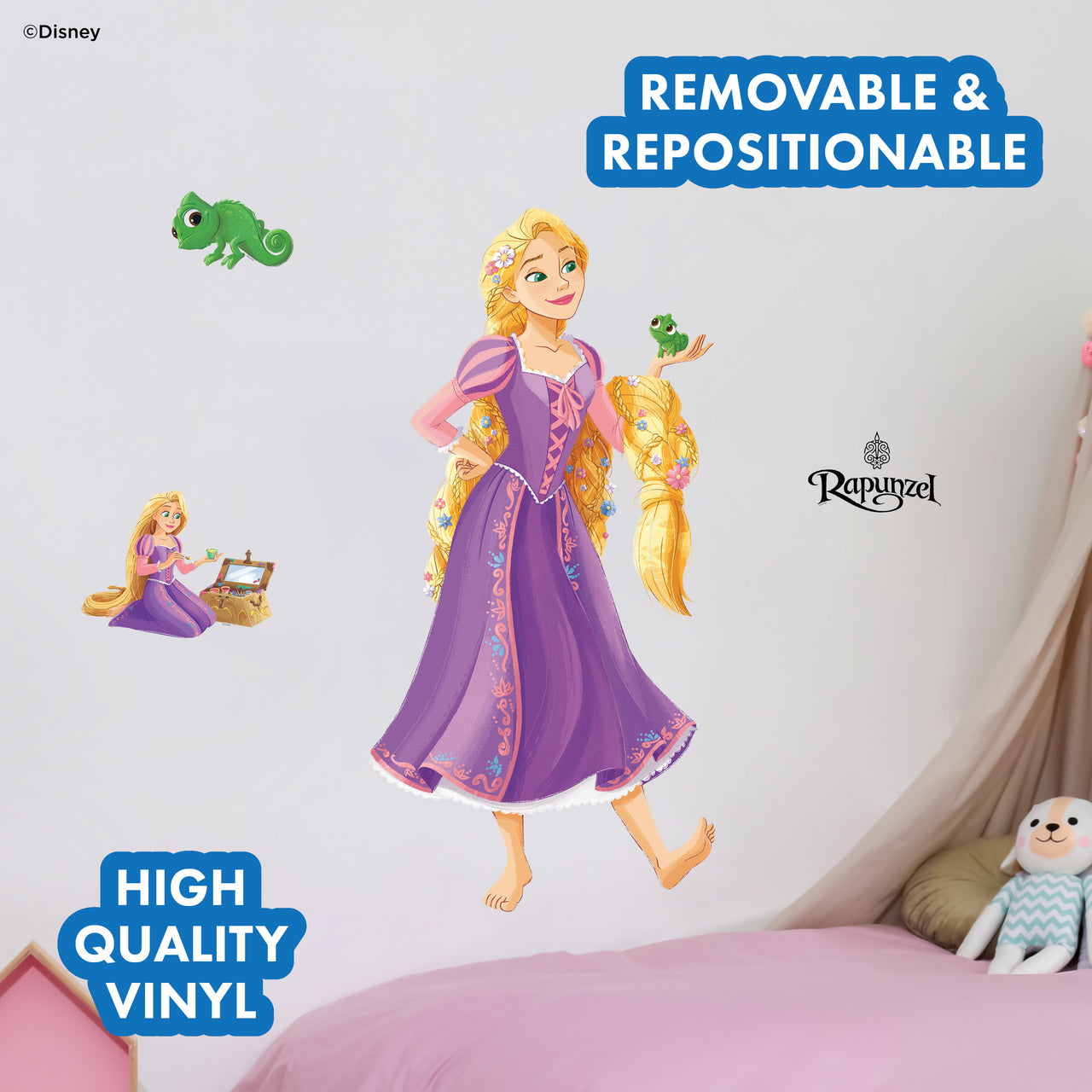 Tangled Princess Rapunzel Wall Decal