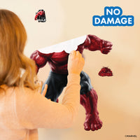 Red Hulk Wall Decal