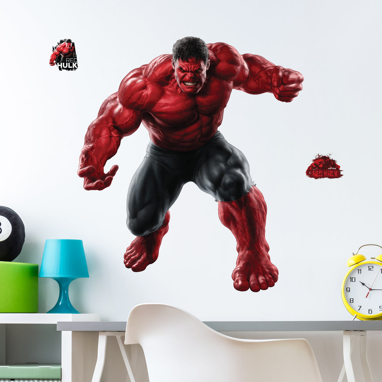Red Hulk Wall Decal