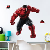 Red Hulk Wall Decal