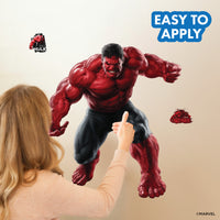 Red Hulk Wall Decal