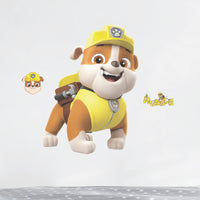 Thumbnail for Paw Patrol Rubble Wall Decal