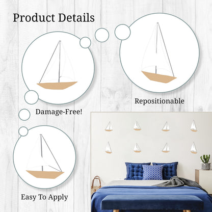 Sailboats Wall Decals