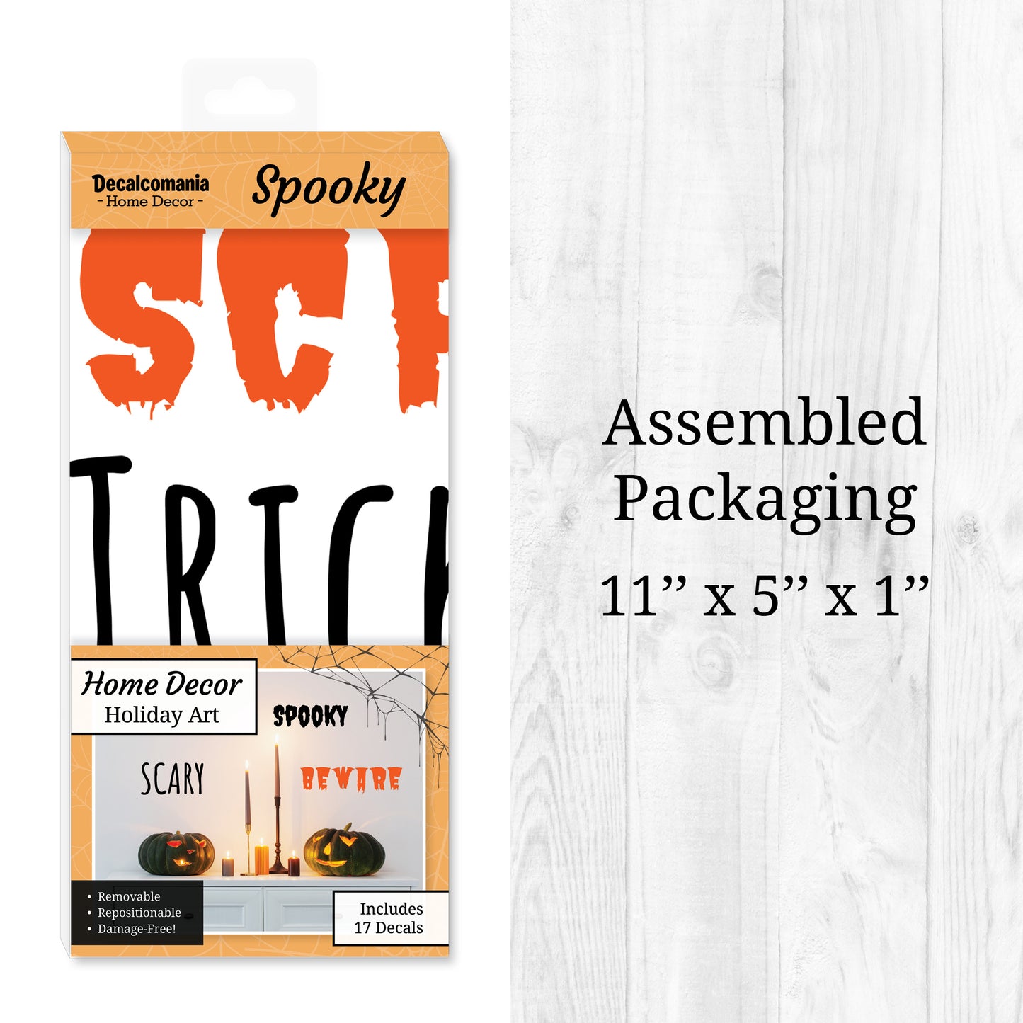 Spooky Phrases Wall Decals