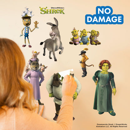 Shrek Group Wall Decal