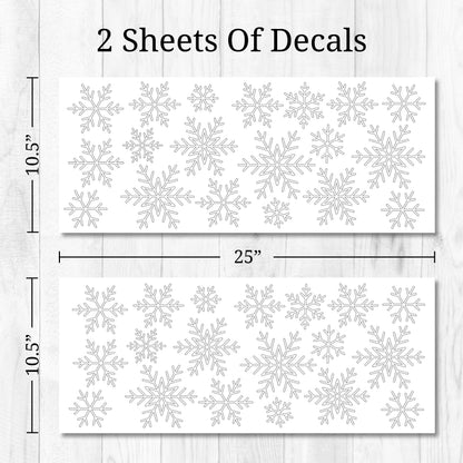 Snowflakes Wall Decals