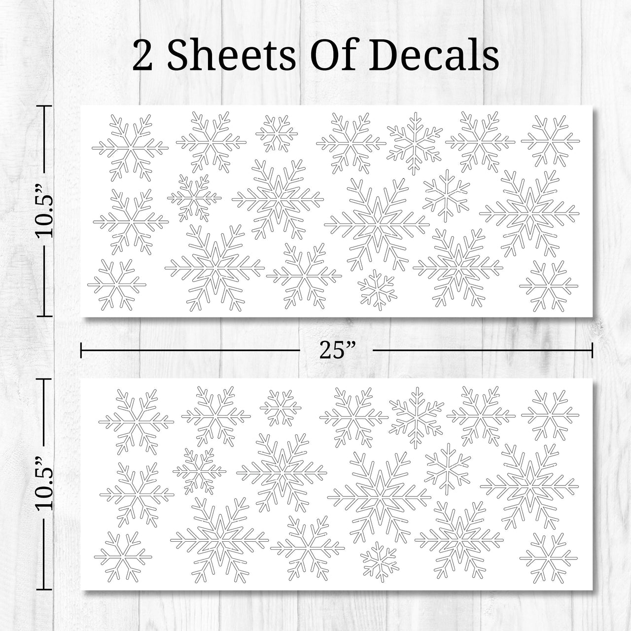 Snowflakes Wall Decals