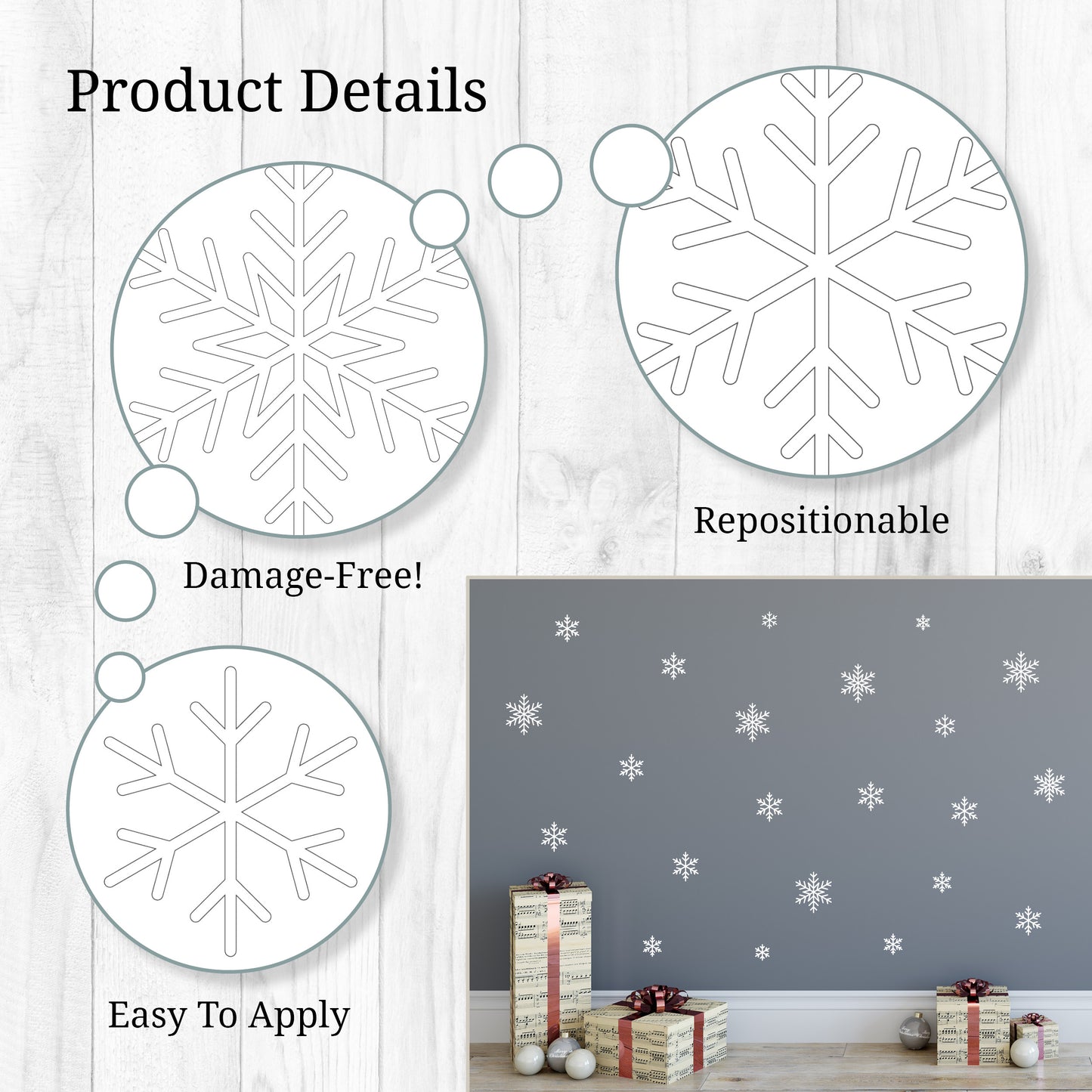 Snowflakes Wall Decals