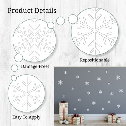 Snowflakes Wall Decals