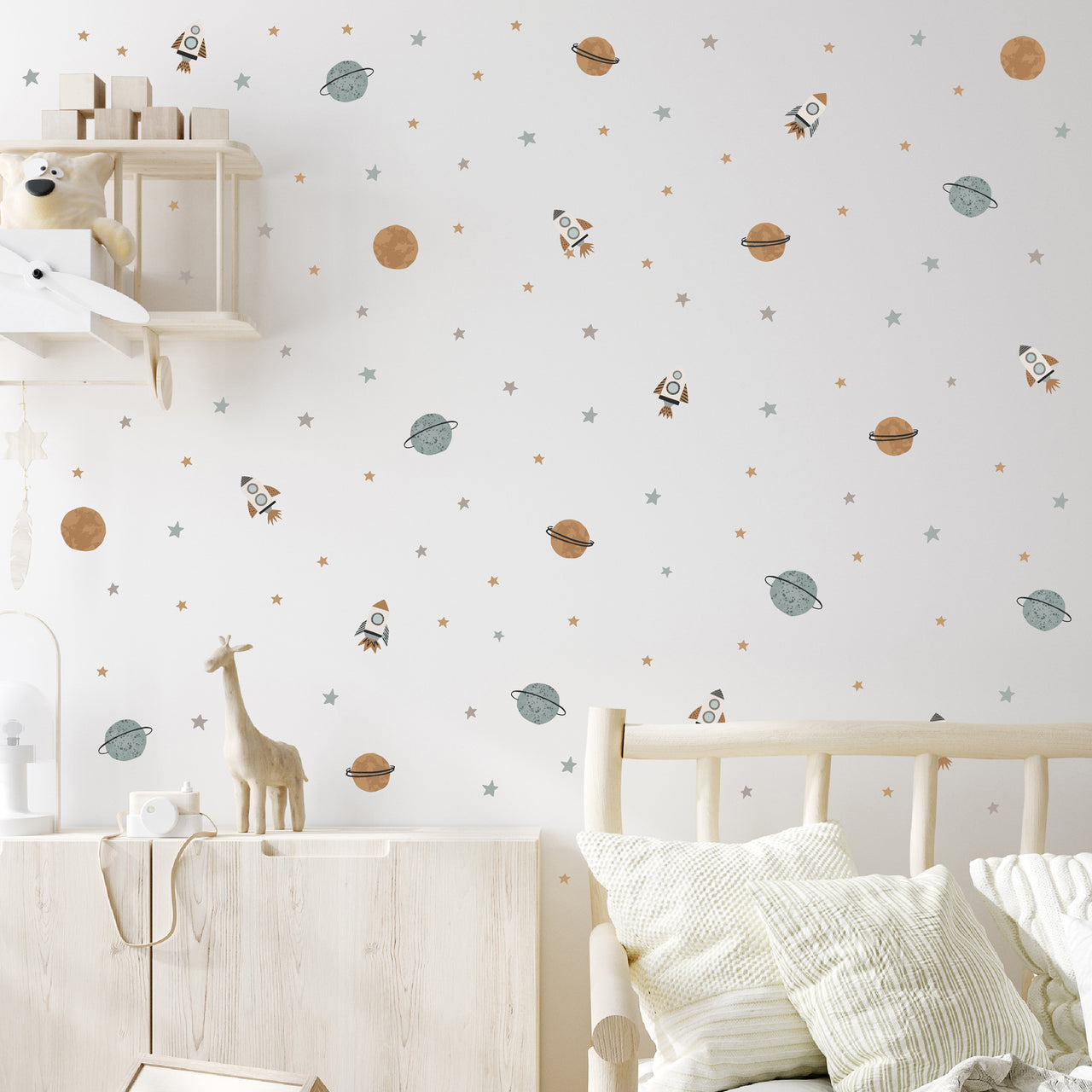 Galaxy Space Wall Decals