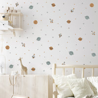 Galaxy Space Wall Decals