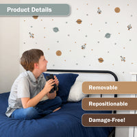 Galaxy Space Wall Decals