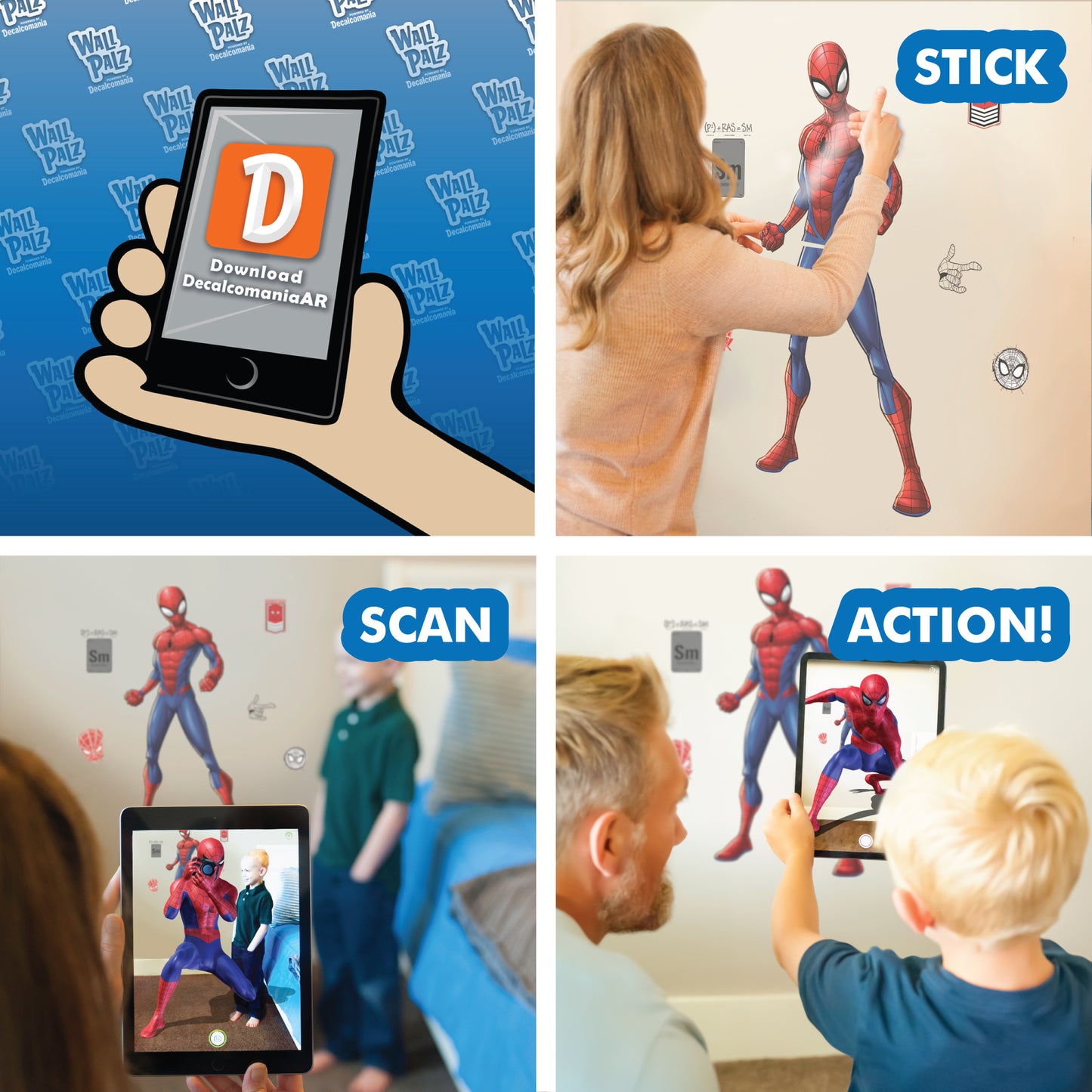 Spider-Man Interactive Wall Decal
