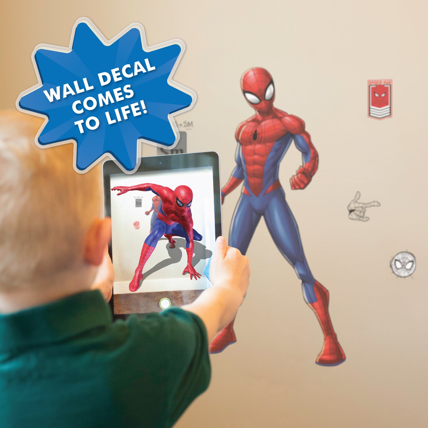 Spider-Man Interactive Wall Decal