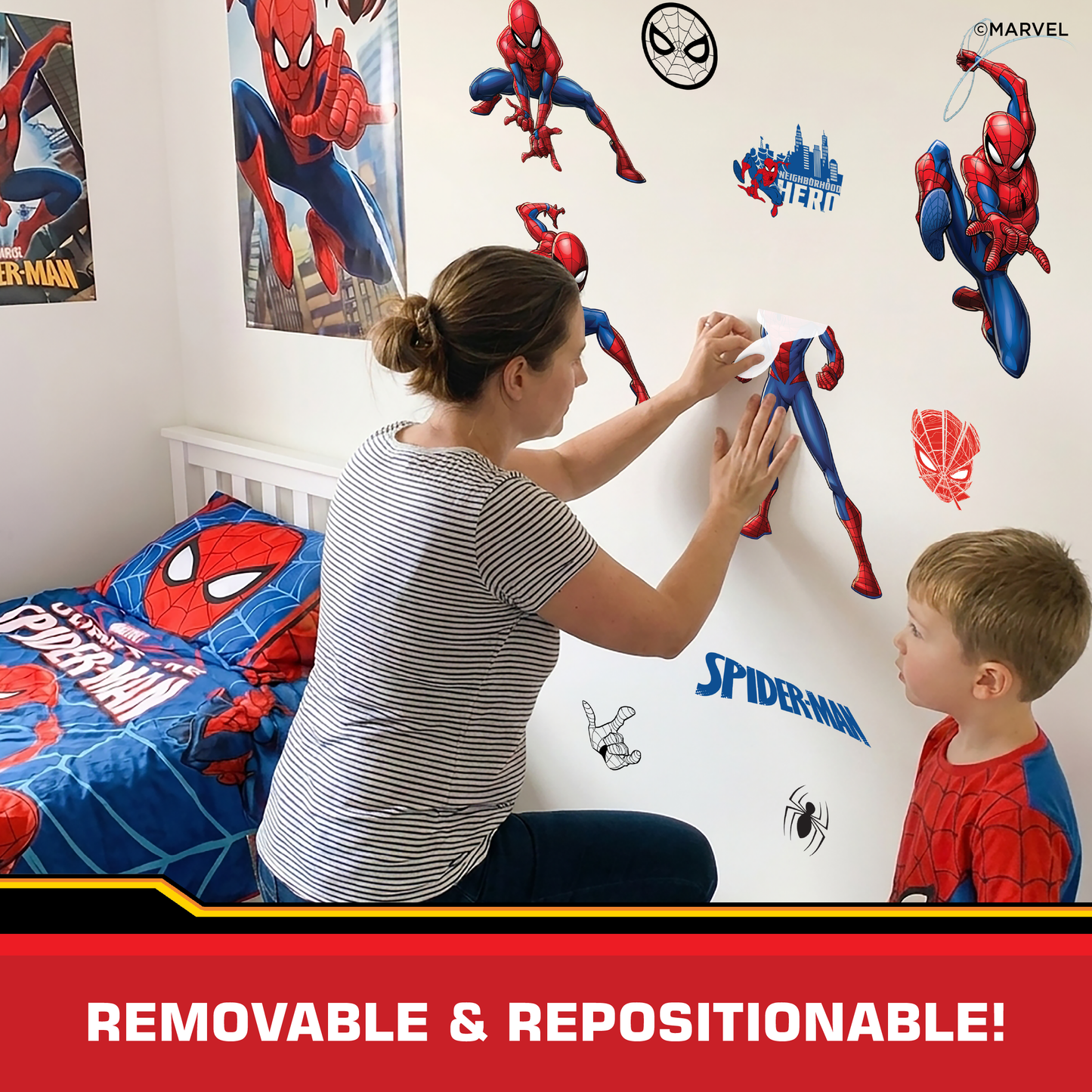 Spider-Man Group Wall Decals