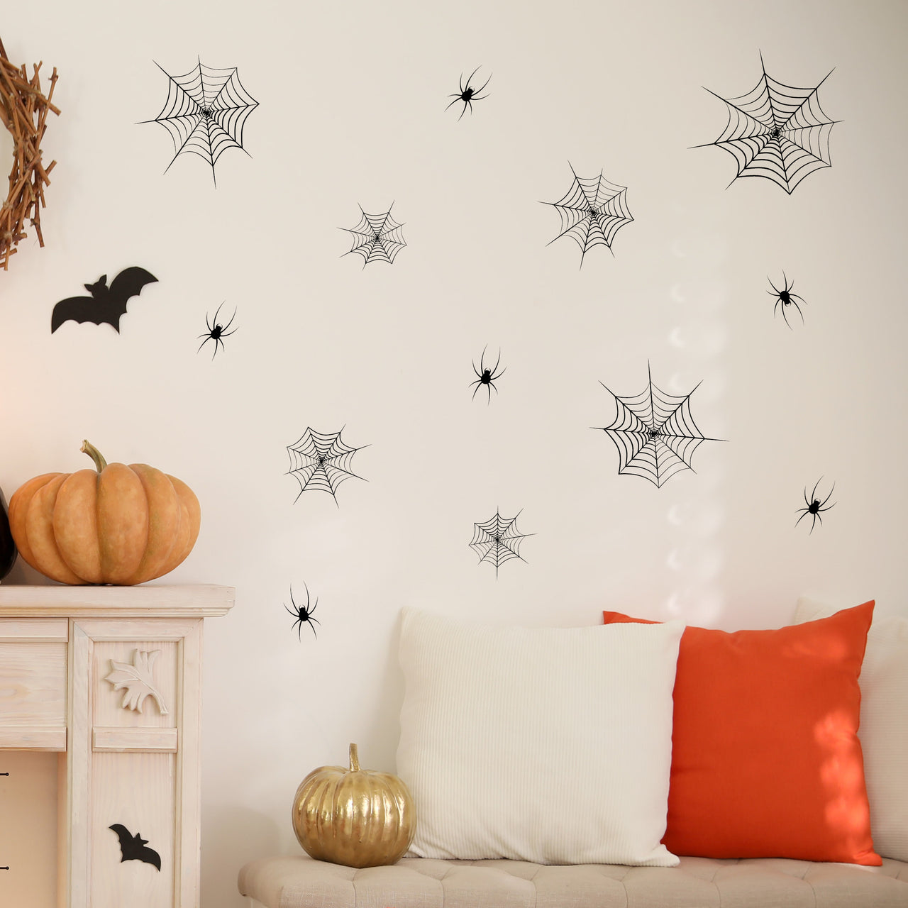 Spiders and Webs Wall Decals