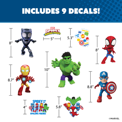 Spidey and His Amazing Friends Group Wall Decals